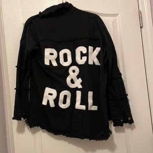 Elan rock and roll shirt jacket